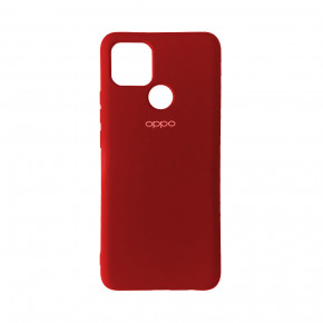  Silicone Case Full Oppo A15 Red