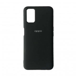  Silicone Case Full Oppo A52 Black