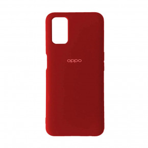  Silicone Case Full Oppo A52 Red