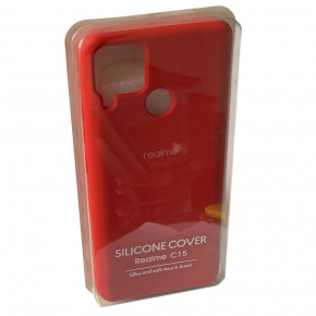  Silicone Case Full Realme C15 Red