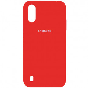  Silicone Case Full Samsung A01 (A015) Red 3