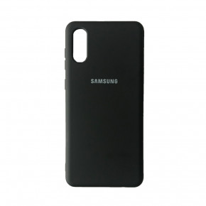  Silicone Case Full Samsung A02 (A022) Black