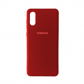  Silicone Case Full Samsung A02 (A022) Red