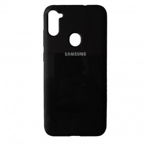  Silicone Case Full Samsung A11 (A115) Black