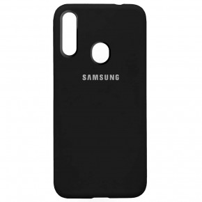  Silicone Case Full Samsung A20s (A207) Black