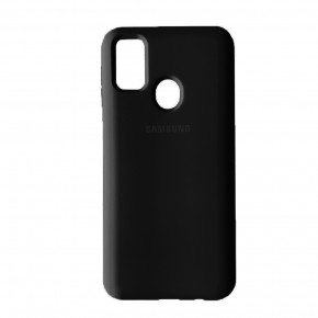  Silicone Case Full Samsung A21S (A217) Black