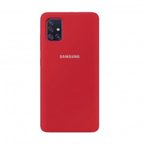  Silicone Case Full Samsung A51 (A515) Red