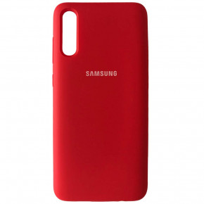  Silicone Case Full Samsung A70 Red