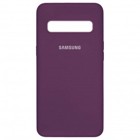  Silicone Case Full Samsung S10 Grape