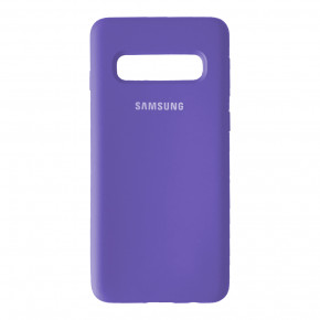  Silicone Case Full Samsung S10 Lilac