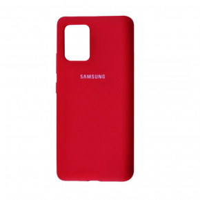  Silicone Case Full Samsung S10 Lite Red