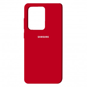  Silicone Case Full Samsung S20.Ultra Red