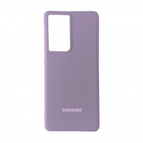  Silicone Case Full Samsung S21 Ultra Lilac