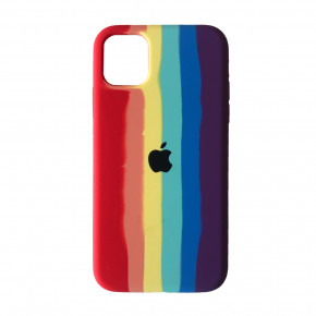  Silicone Case Full iPhone 11 RAINBOW 2