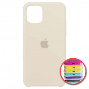  Silicone Case Full iPhone 11 ( 9) white