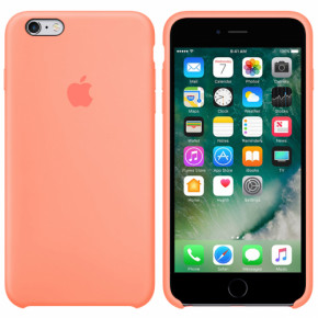  Silicone Case Full iPhone 6S (27) peach