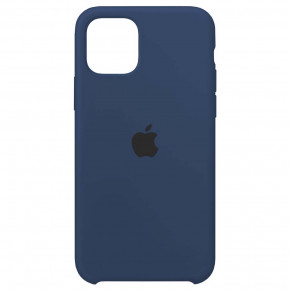 Silicone case iPhone 11 (20) blue cobalt