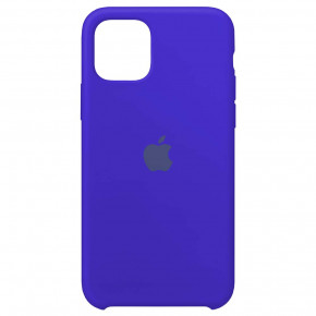 Silicone case iPhone 11 (40) ultra blue