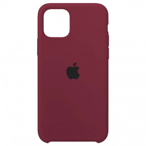 Silicone case iPhone 11 (52) marsala