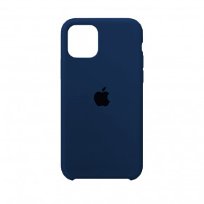 Silicone case iPhone 11 (63) deep navy