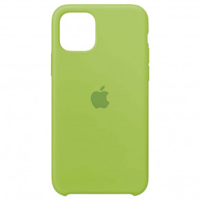 Silicone case iPhone 11 ( 1) green