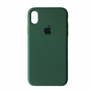  Silicone case iPhone XR (57new) dark green