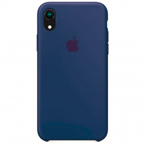  Silicone case iPhone XR (63) deep navy