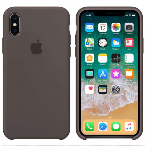  Silicone case iPhone XS Max (22) brown