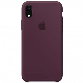  Silicone case iPhone XS Max (67) plum