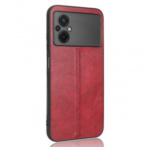  Cosmi Leather Case Poco M5/M5 5G Red (CoLeathPocoM5Red) 3