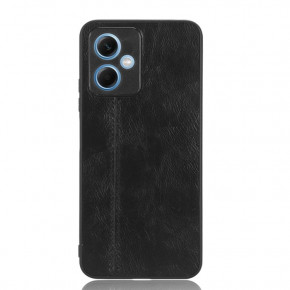  Cosmi Leather Case Poco X5 5G Black (CoLeathPocoX5Black)