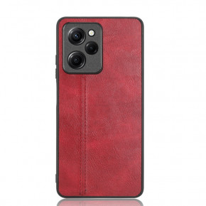  Cosmi Leather Case Poco X5 Pro 5G Red (CoLeathPocoX5pRed)