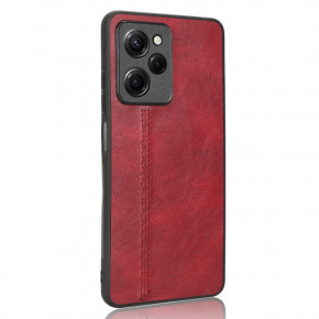  Cosmi Leather Case Poco X5 Pro 5G Red (CoLeathPocoX5pRed) 3