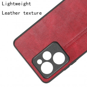  Cosmi Leather Case Poco X5 Pro 5G Red (CoLeathPocoX5pRed) 5