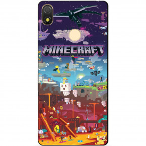    Coverphone  Tecno Pop 3   Minecraft