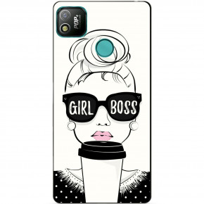   Coverphone Tecno Pop 4 Girl Boss 