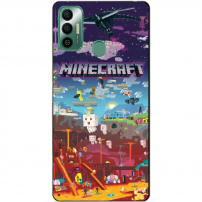    Coverphone  Tecno Spark 7   Minecraft