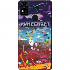    Coverphone  ZTE Blade A31   Minecraft