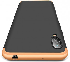 - GKK 3 in 1 Hard PC Case Huawei Y6 2019 Gold/Black 3