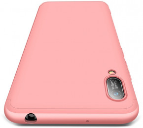 - GKK 3 in 1 Hard PC Case Huawei Y6 2019 Rose Gold #I/S 3