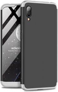 - GKK 3 in 1 Hard PC Case Huawei Y6 2019 Silver/Black