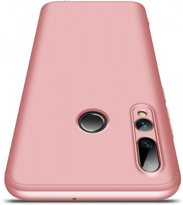 - GKK 3 in 1 Hard PC Case Huawei P Smart+ 2019 Rose Gold #I/S 3