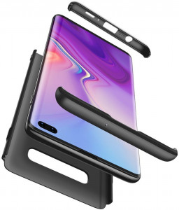 - GKK 3 in 1 Hard PC Case Samsung Galaxy S10+ Black 3