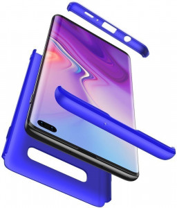 - GKK 3 in 1 Hard PC Case Samsung Galaxy S10+ Blue 3