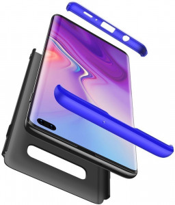 - GKK 3 in 1 Hard PC Case Samsung Galaxy S10+ Blue/Black 3