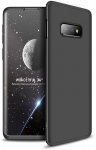 - GKK 3 in 1 Hard PC Case Samsung Galaxy S10e Black