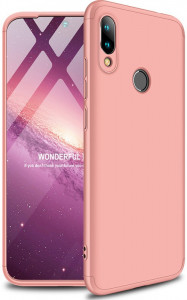 - GKK 3 in 1 Hard PC Case Xiaomi Redmi 7 Rose Gold