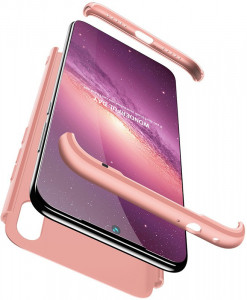 - GKK 3 in 1 Hard PC Case Xiaomi Redmi 7 Rose Gold 3