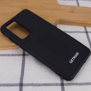  Silicone Cover Getman for Magnet Huawei P40  / Black 3