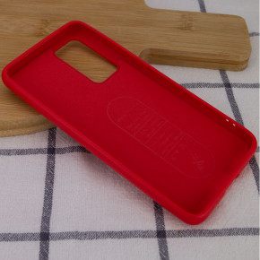  Silicone Cover Getman for Magnet Huawei P40 Pro  / Red 4